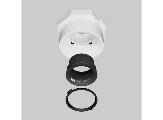 Рамка (светильник) скрытого монтажа лампочек и LED модулей MR16 в натяжной потолок Anello Lightstar 112007 в Кургане