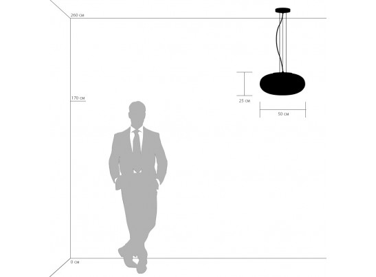 Люстра подвесная Meringe Lightstar 801040 в Кургане