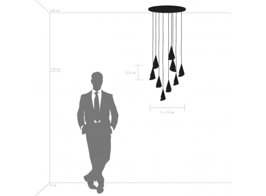 Подвес Cone Lightstar 757090 в Кургане