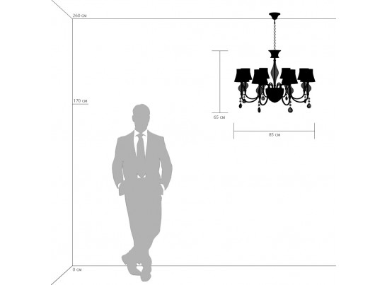 Люстра подвесная Escica Lightstar 806080 в Кургане
