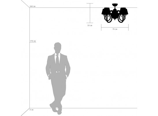 Люстра потолочная Otto Lightstar 809056 в Кургане