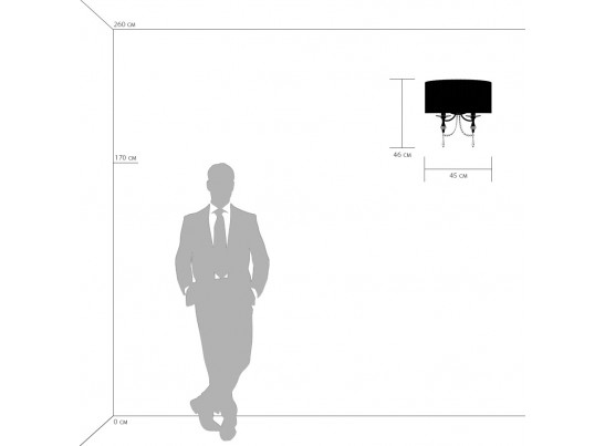 Бра Paralume Lightstar 725623 в Кургане