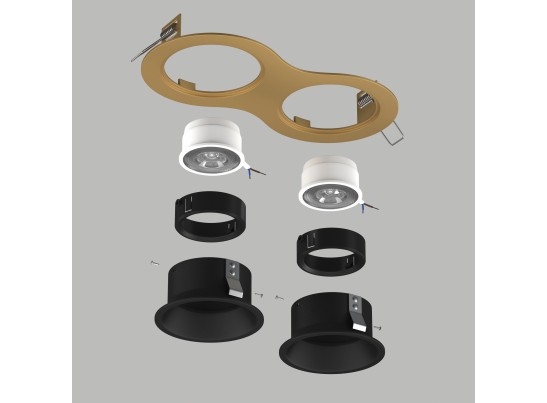 Комплект со светильником Domino Lightstar D6230707BMOD в Кургане