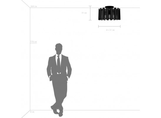 Люстра потолочная Agave Lightstar 712052 в Кургане