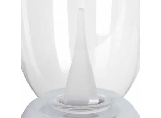 Настольная лампа диммируемая 10W 3000K прозрачный/хром Uovo III Lightstar 807904 в Кургане