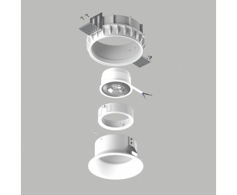 Комплект со светильником Domino Lightstar G214606WMOD