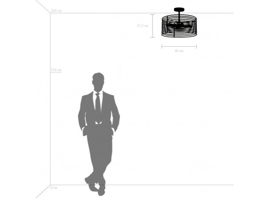 Люстра потолочная Zeta Lightstar 728043 в Кургане
