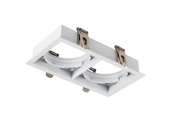 Рамка двойная квадратная встраиваемая для светодиодных модулей 0750xx STELLA Lightstar 075226 в Кургане