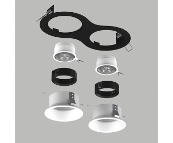 Комплект со светильником Domino Lightstar D6270606BMOD