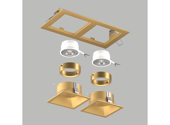 Комплект со светильником Domino Lightstar D5230303GMOD в Кургане