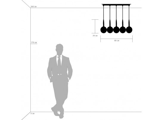 Подвес Globo Lightstar 803080 в Кургане