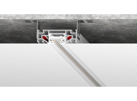 Профиль алюминиевый в натяжной потолок Barra Lightstar 502420 в Кургане