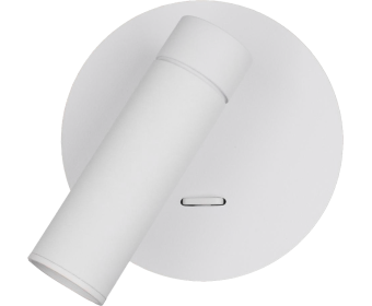 Бра 5W 260LM 3000K, белый Omega Lightstar 200636