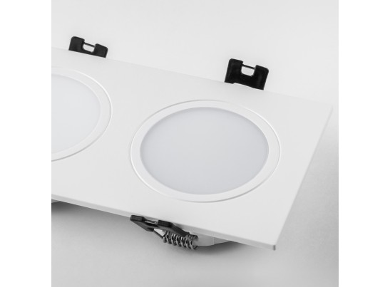 Рамка термостойкая PVC д/крепления LED источника света в подвесном потолке Piano Lightstar 012826 в Кургане