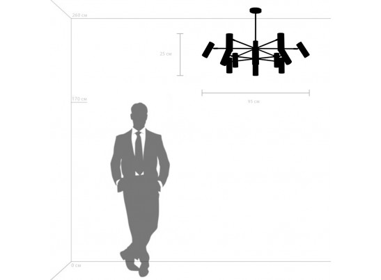 Люстра потолочная Roma Lightstar 718323 в Кургане