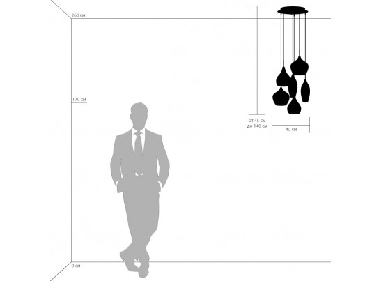 Подвес Pentola Lightstar 803063 в Кургане