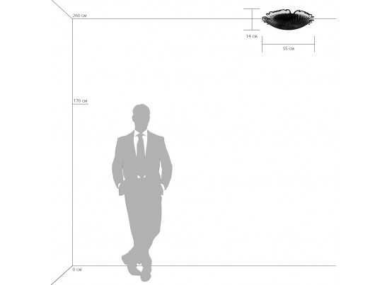 Плафон потолочный Murano Lightstar 601050 в Кургане