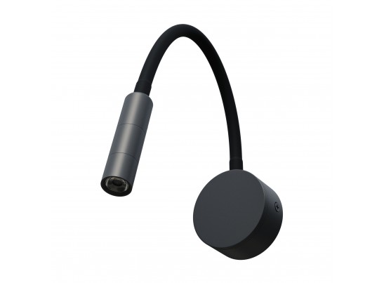 Бра 3W 145LM 3000K, черный Omega Lightstar 200137 в Кургане