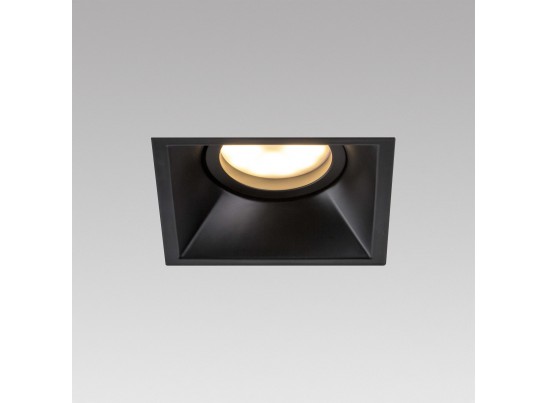 Комплект из светильника и рамки DOMINO QUAD MR16 ЧЁРНЫЙ в Кургане
