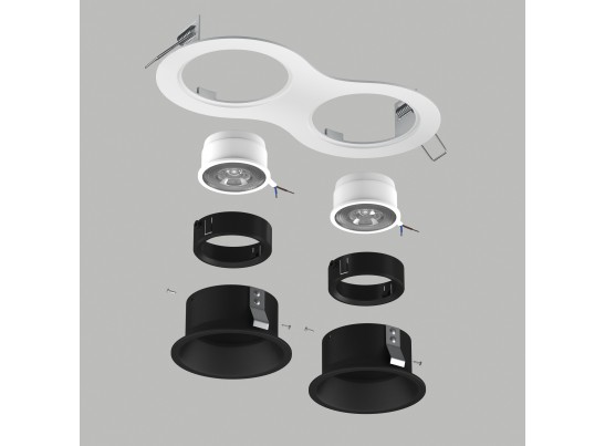 Комплект со светильником Domino Lightstar D6260707WMOD в Кургане