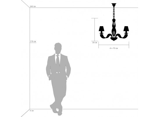 Люстра подвесная Alveare Osgona 702084 в Кургане