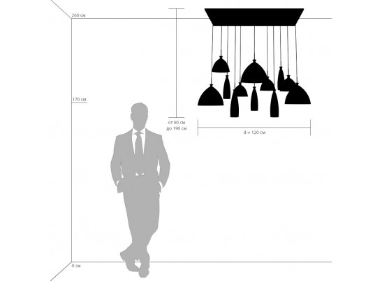 Подвес Agola Lightstar 810221 в Кургане