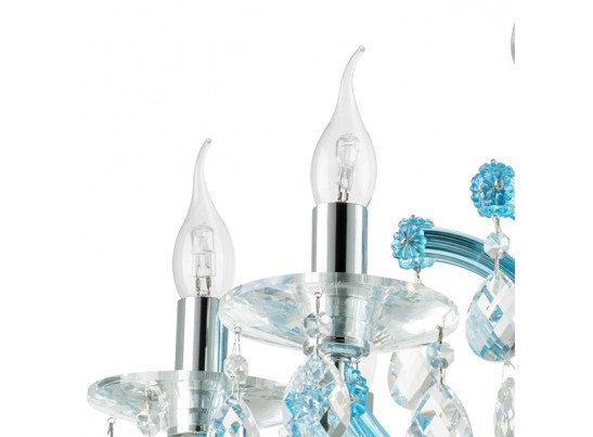 Люстра подвесная Champa blu Osgona 698085 в Кургане