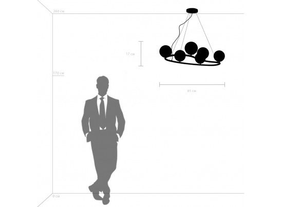 Люстра подвесная Croco Lightstar 815360 в Кургане