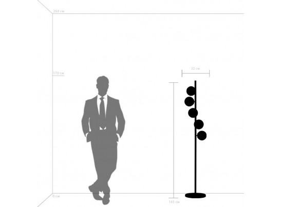 Торшер Croco Lightstar 815757 в Кургане