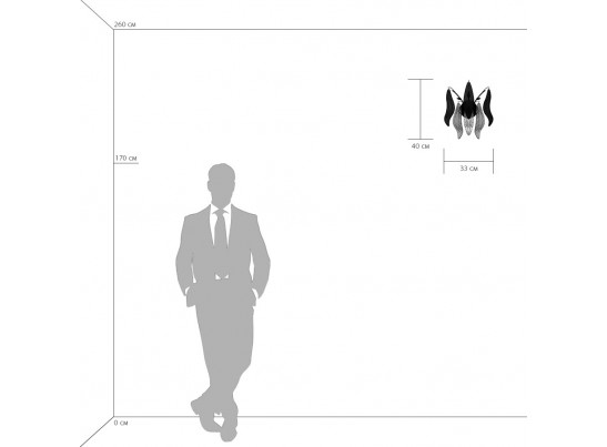 Бра Vetro colore Lightstar 793635 в Кургане