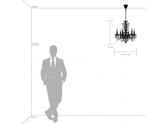 Люстра подвесная Schon Osgona 790062 в Кургане