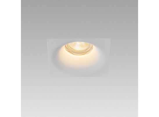 Светильник встраиваемый гипсовый скрытой установки д/гипсокартонного потолка с малозаметной фиксирующей пружиной MR16 GU10 Anello 002000 в Кургане