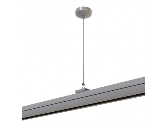 Подвес универсальный трековый 5 м для однофазных и трехфазных треков Barra Lightstar 504199 в Кургане