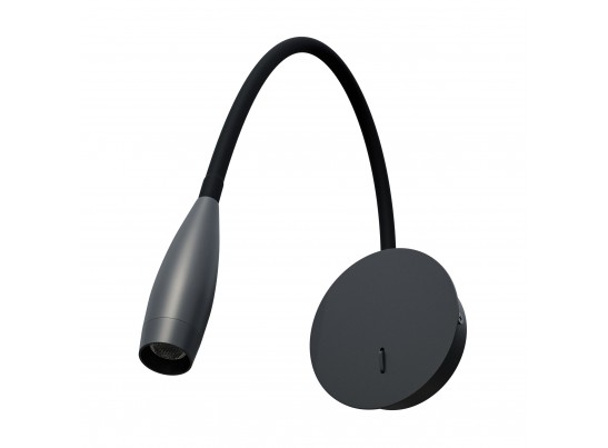 Бра 3W 160LM 3000K, черный Omega Lightstar 200337 в Кургане