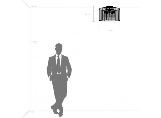 Люстра потолочная Genni Lightstar 798257 в Кургане