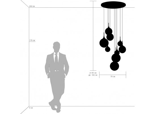 Подвес Globo Lightstar 813093 в Кургане
