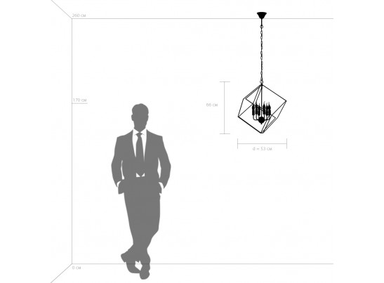 Люстра подвесная Gabbia Lightstar 732367 в Кургане