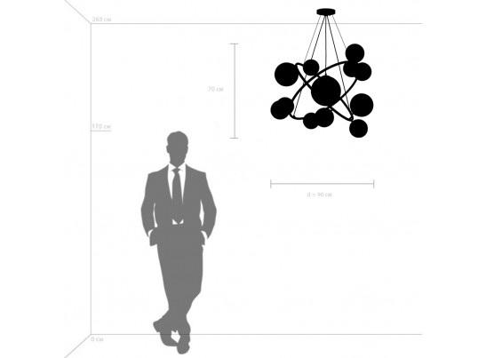 Люстра подвесная Croco Lightstar 815417 в Кургане