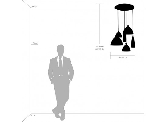 Подвес Agola Lightstar 810160 в Кургане