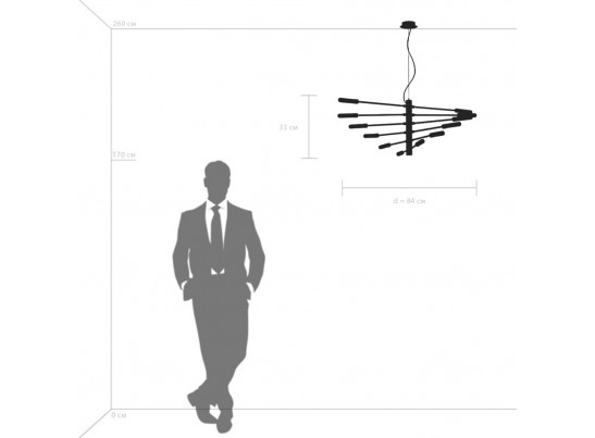 Люстра подвесная Ragno Lightstar 733127 в Кургане