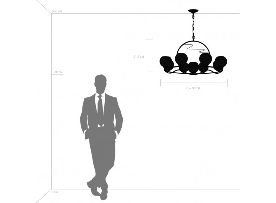 Люстра подвесная Enna Lightstar 762097 в Кургане