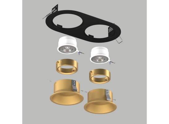 Комплект со светильником Domino Lightstar D6570303GMOD в Кургане