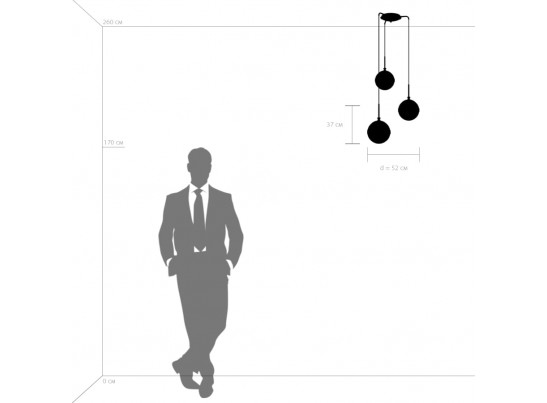 Подвес Globo Lightstar 813137 в Кургане