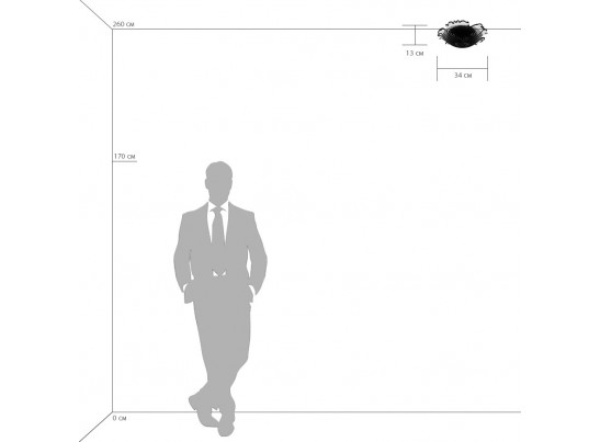 Плафон потолочный Murano Lightstar 601033 в Кургане