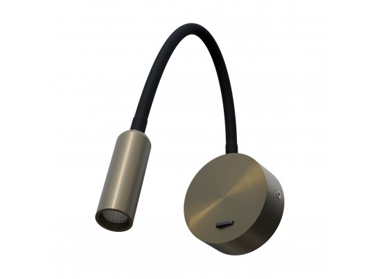 Бра 3W 277LM 3000K, бронза Omega Lightstar 200431 в Кургане