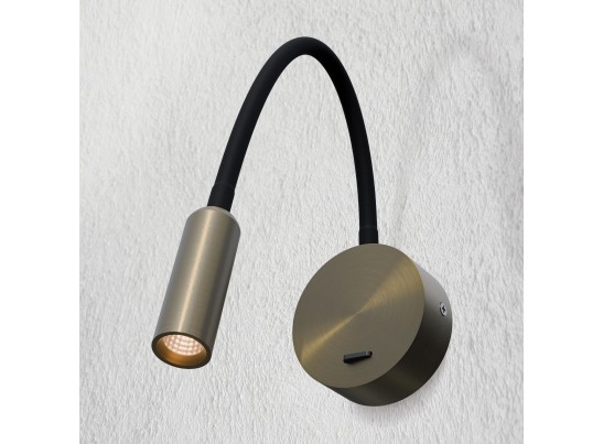 Бра 3W 277LM 3000K, бронза Omega Lightstar 200431 в Кургане