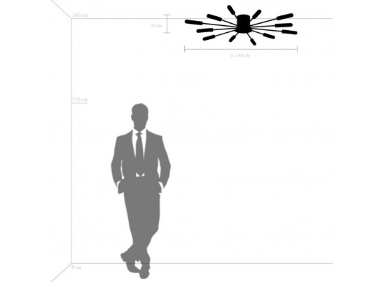 Люстра потолочная Ragno Lightstar 732123 в Кургане