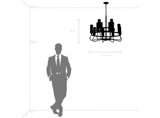 Люстра подвесная Flume Lightstar 723125 в Кургане