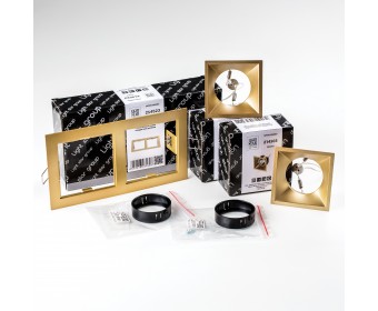 Комплект со светильником Domino Lightstar D5230303BMOD