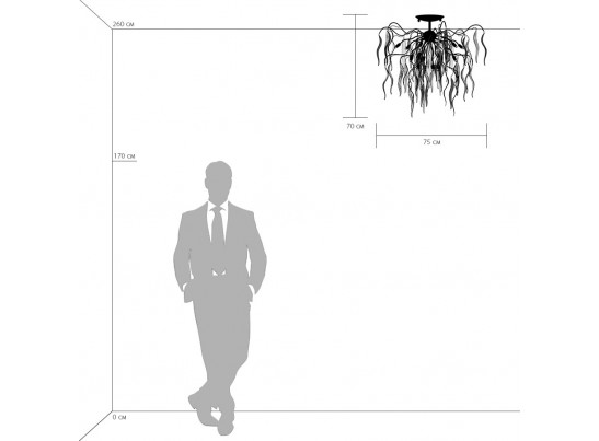 Люстра потолочная Mocco Lightstar 792124 в Кургане